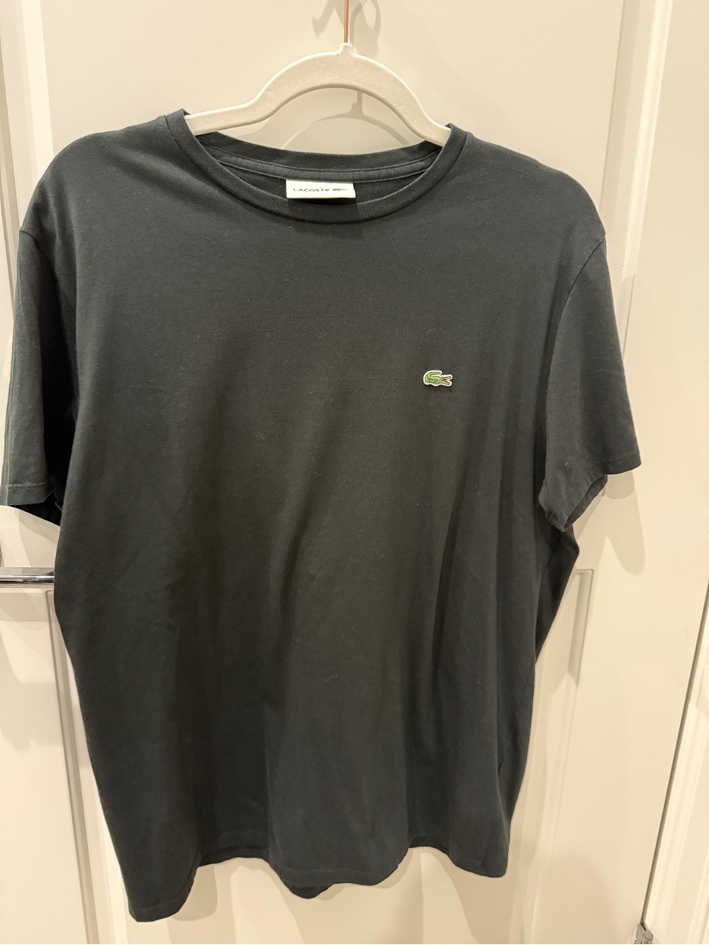 Lacoste men's short-sleeve crew neck t-shirt size large